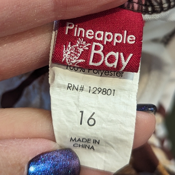 Pineapple Bay Women's Two-Piece Bathing Suit (16) - Picture 7 of 7